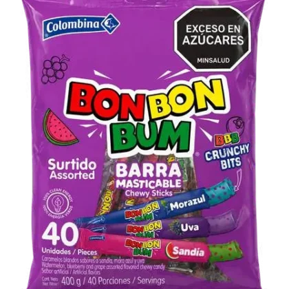 Barra Crunchy Uva x40