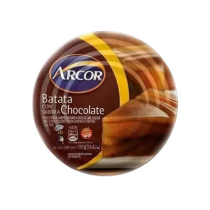 Dulce de batata con chocolate Arcor 5 kg